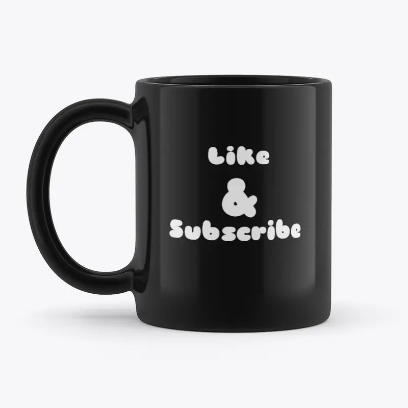 Like & Subscribe Mug