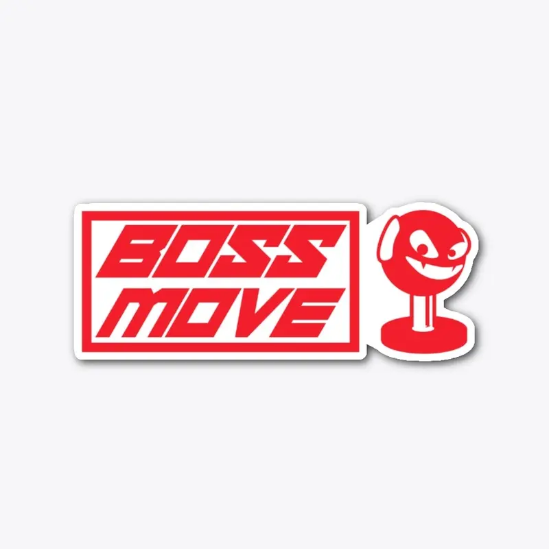 Boss Move - Logo Sticker