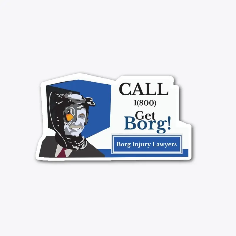 Borg Injury Lawyers - Sticker