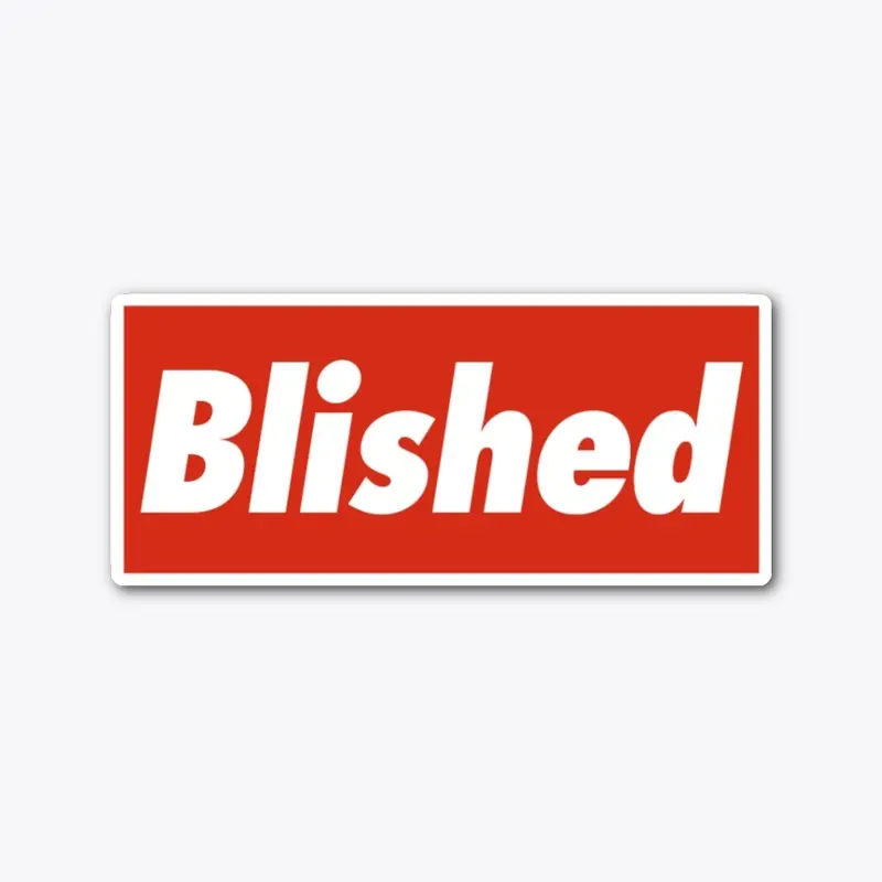 Blished Sticker